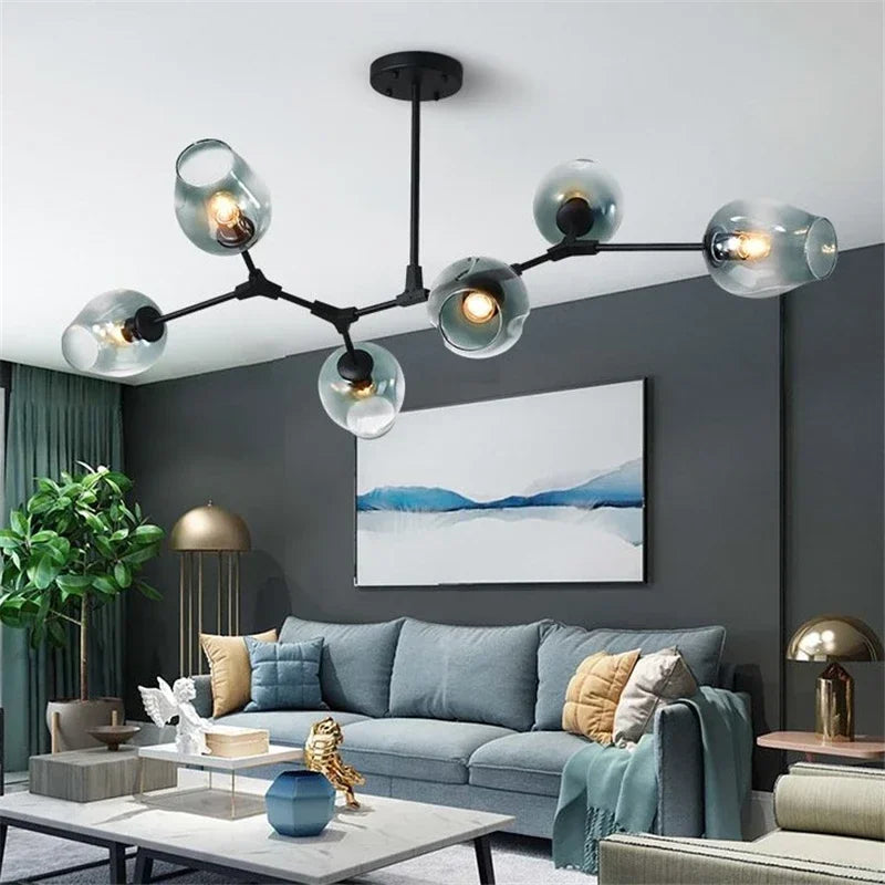 Modern LED Pendant Lights Led Bedroom Dining Room Pendant Lamps Lighting for Living Room Bedroom Kitchen Hanging Light Fixtures