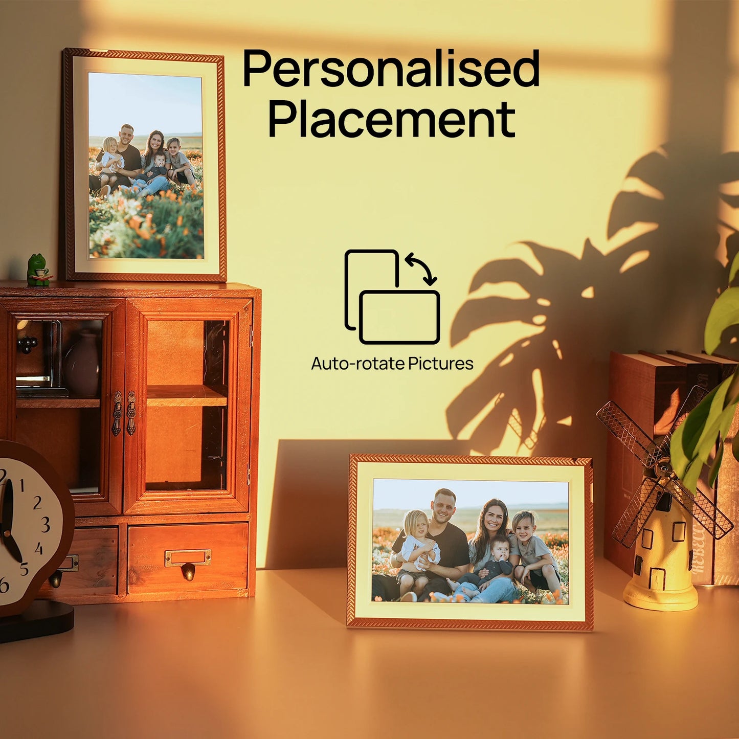 ARZOPA WiFi 10.1" Touch Screen Digital Picture Frame I Gift Ready I Share Photos and Videos Instantly via App from Anywhere,D10