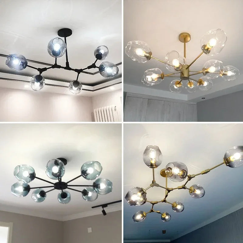 Modern LED Pendant Lights Led Bedroom Dining Room Pendant Lamps Lighting for Living Room Bedroom Kitchen Hanging Light Fixtures