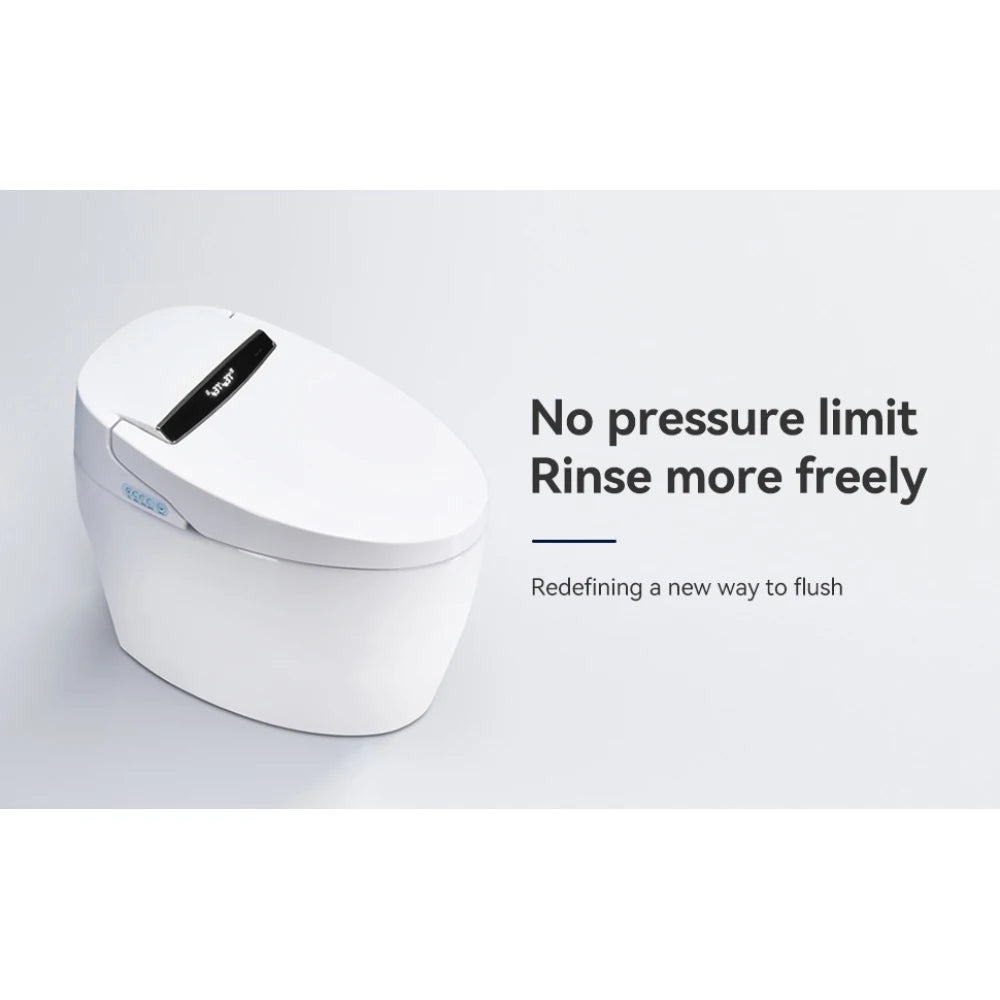 Smart Toilets with Heated Bidet Seat.Portable toilet with bidet built.Intelligent Toilet Auto Open/Close Seat. Bidet toilet