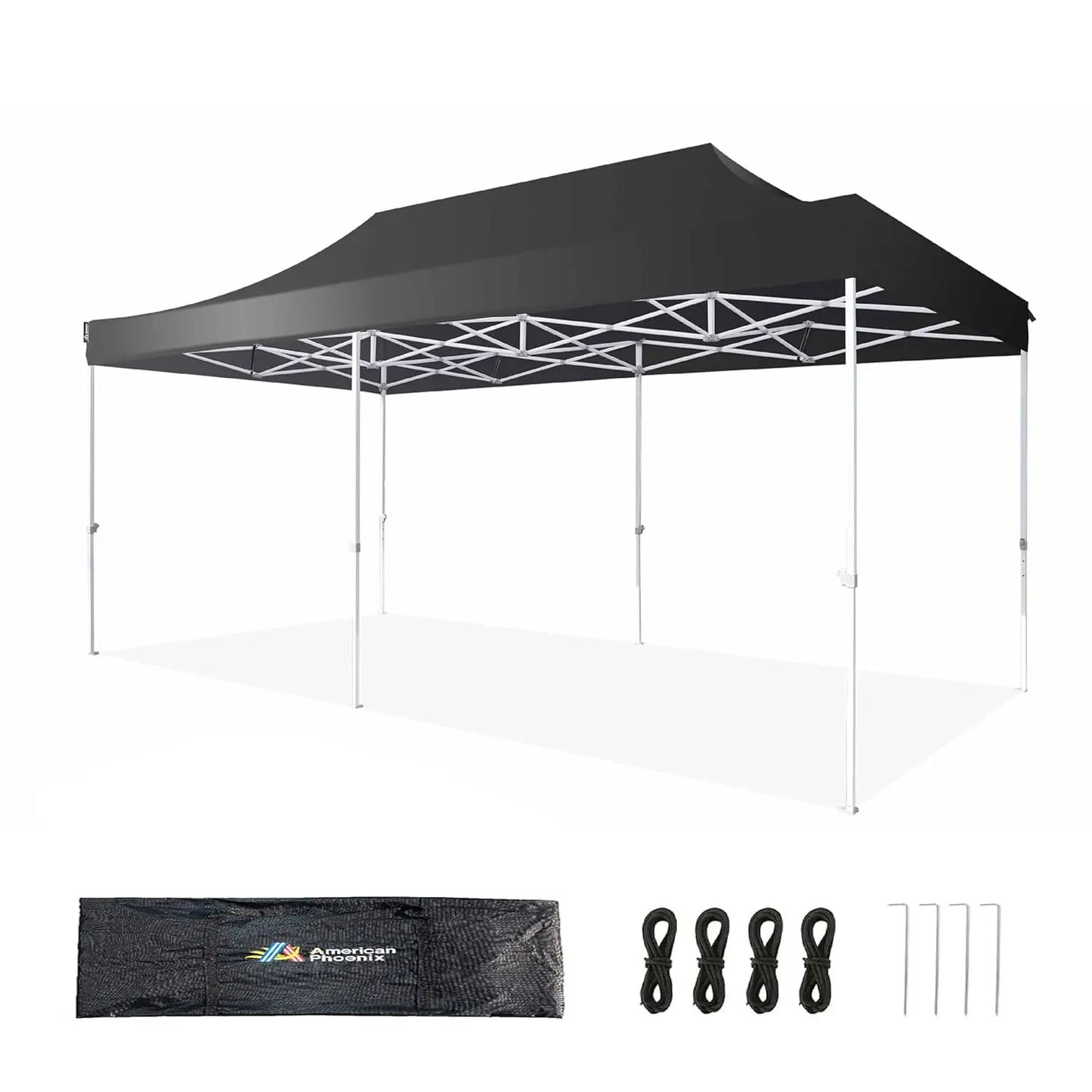 10x20 Canopy Tent Pop Up Tent Canopies Portable Instant Commercial Heavy Duty Outdoor Market Shelter, Custom