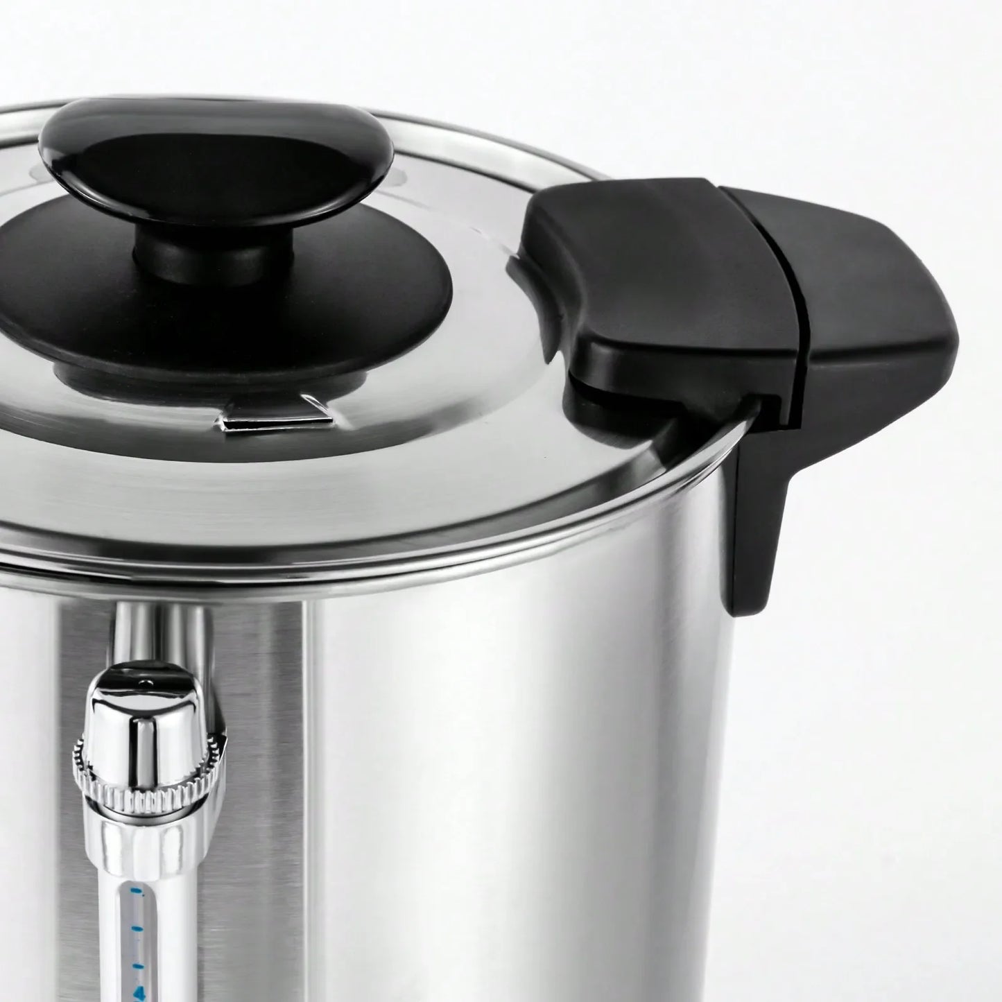 1000W Commercial Stainless Steel 10L/2.64gal Coffee Urn Coffee Maker Hot Water Urn For Home, Office 110V